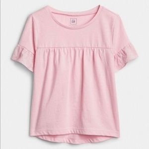 Girls Pink Gap Tee